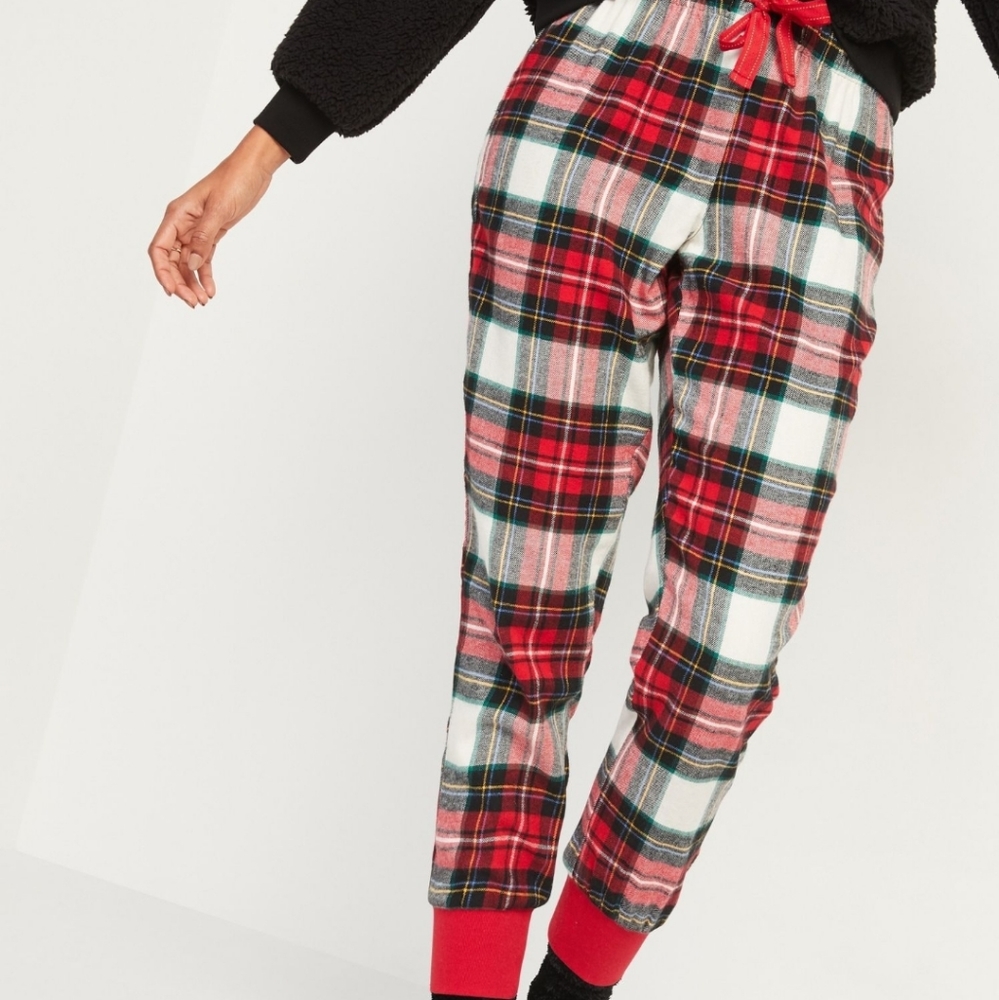 Women's Plaid Pajama Joggers
